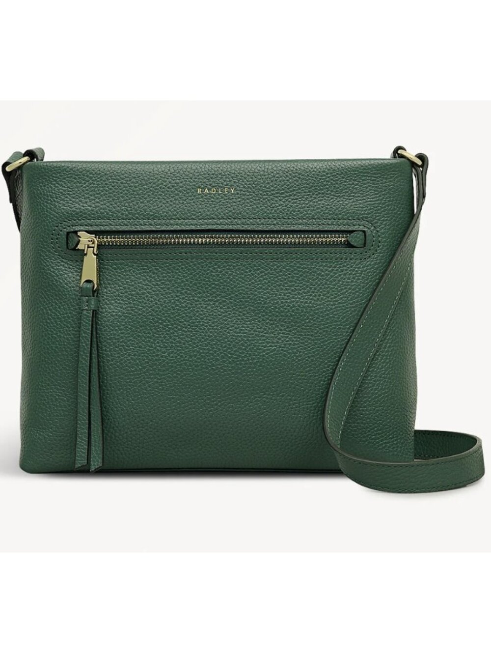 RADLEY LONDON Pickwick Small Ziptop Cross Body, Dark Green